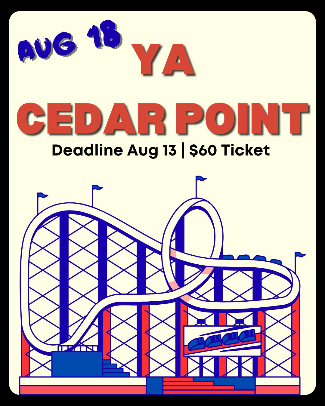 🎢 YA Cedar Point Trip! 🎢... - VisionPointe Assembly of God | Facebook