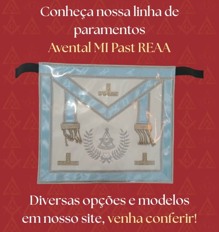 Design - Avental MI Past – REAA Símbolo de honra, dedicação e ...
