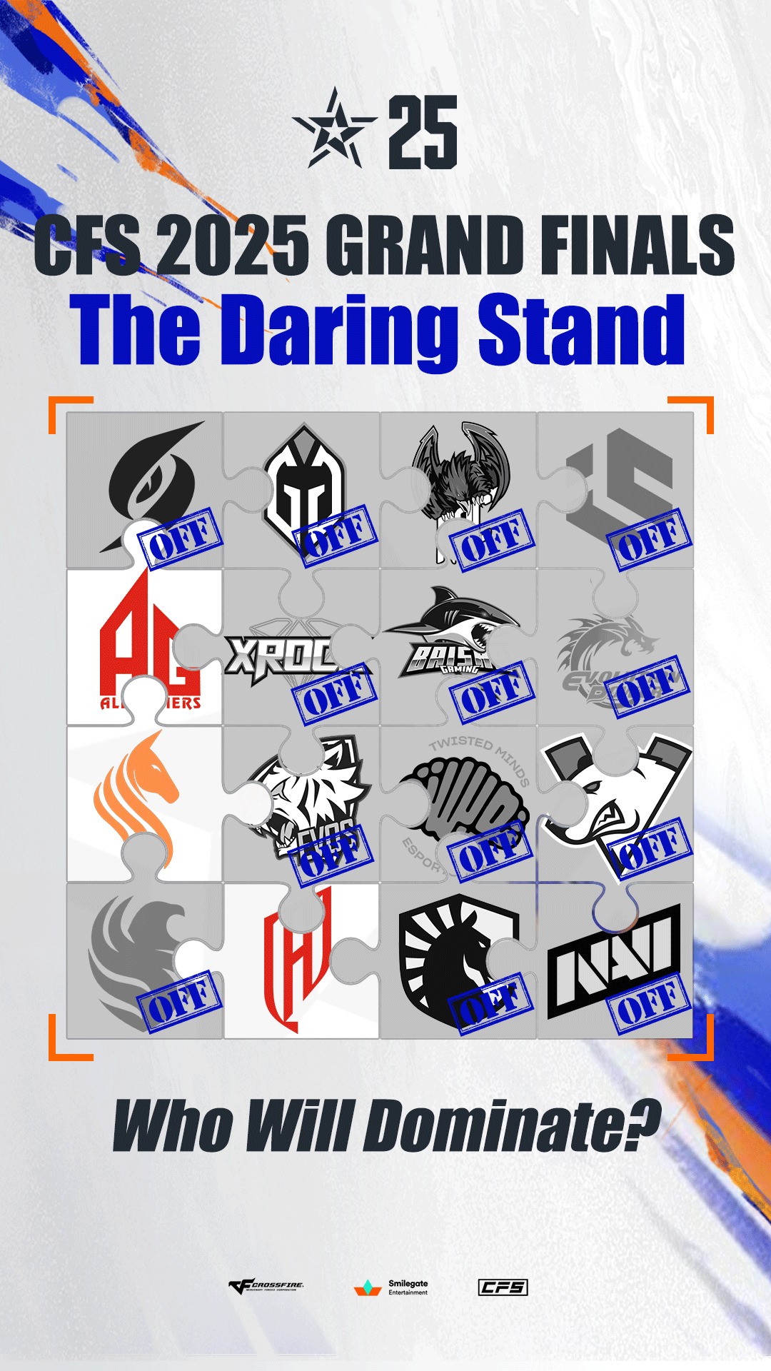 CrossFire - [CFS 2025 Grand Finals: The Daring Stand] A five-map battle ...