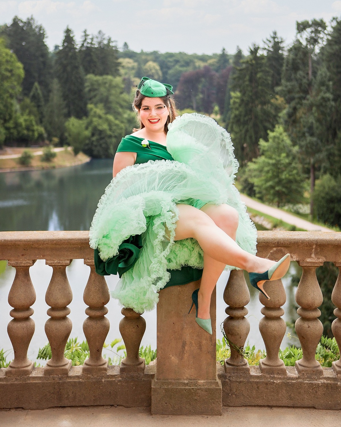 green petticoat dress How to style a for infinite possibilities PROP65