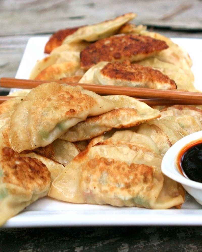 Allrecipes - An authentic potsticker recipe using ground... | Facebook