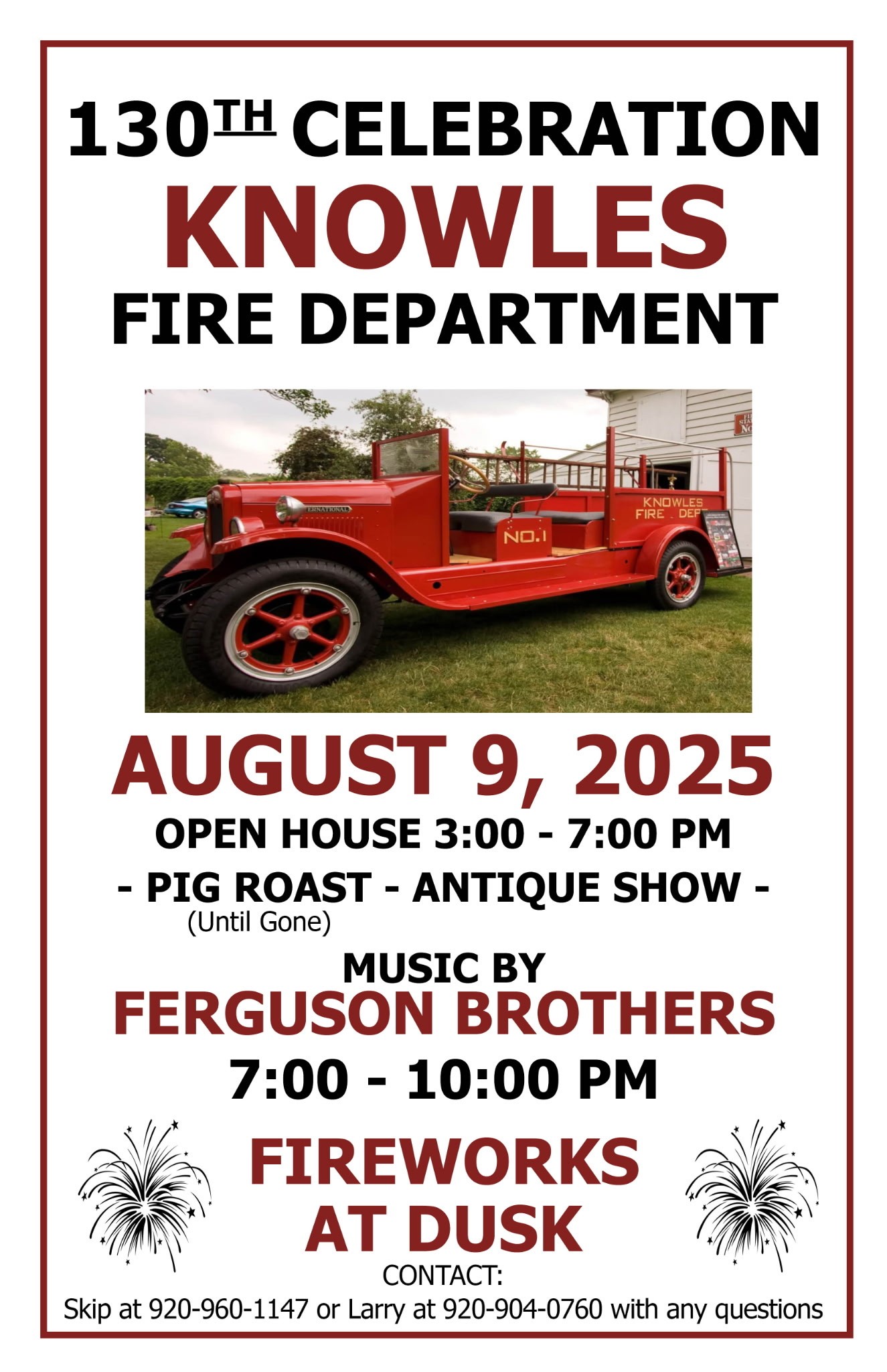 Knowles Fire Department added a... - Knowles Fire Department