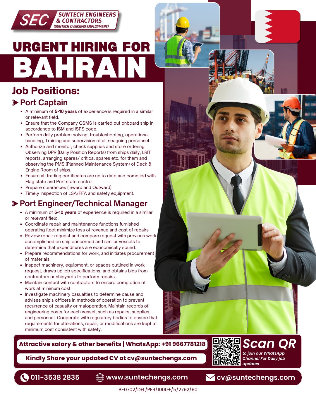 Urgent Hiring for... - Suntech Engineers and Contractors | Facebook