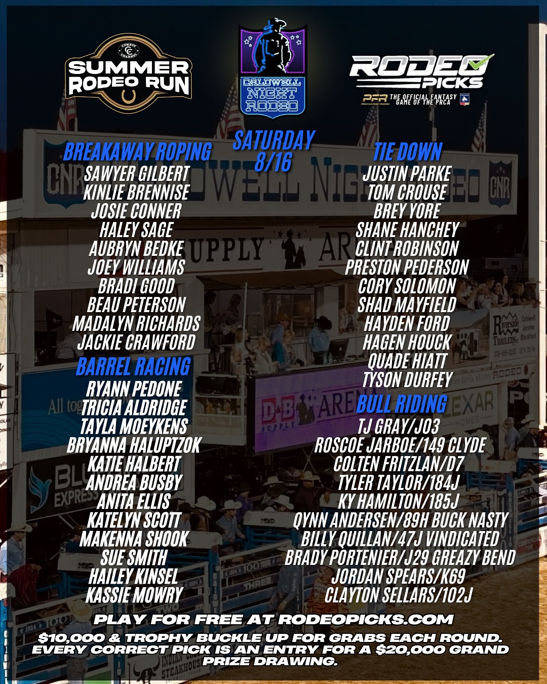 Pro Fantasy Rodeo - www.profantasyrodeo.com | Facebook