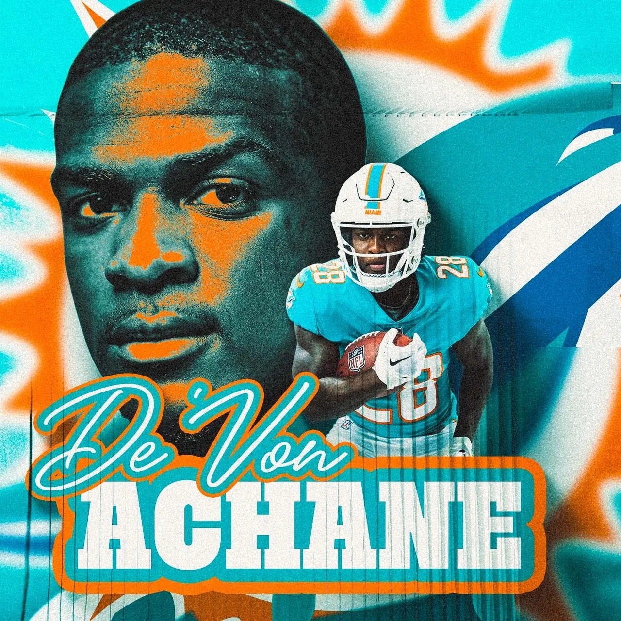 📈 De'Von Achane forced 11 missed... - Miami Dolphins Zone | Facebook