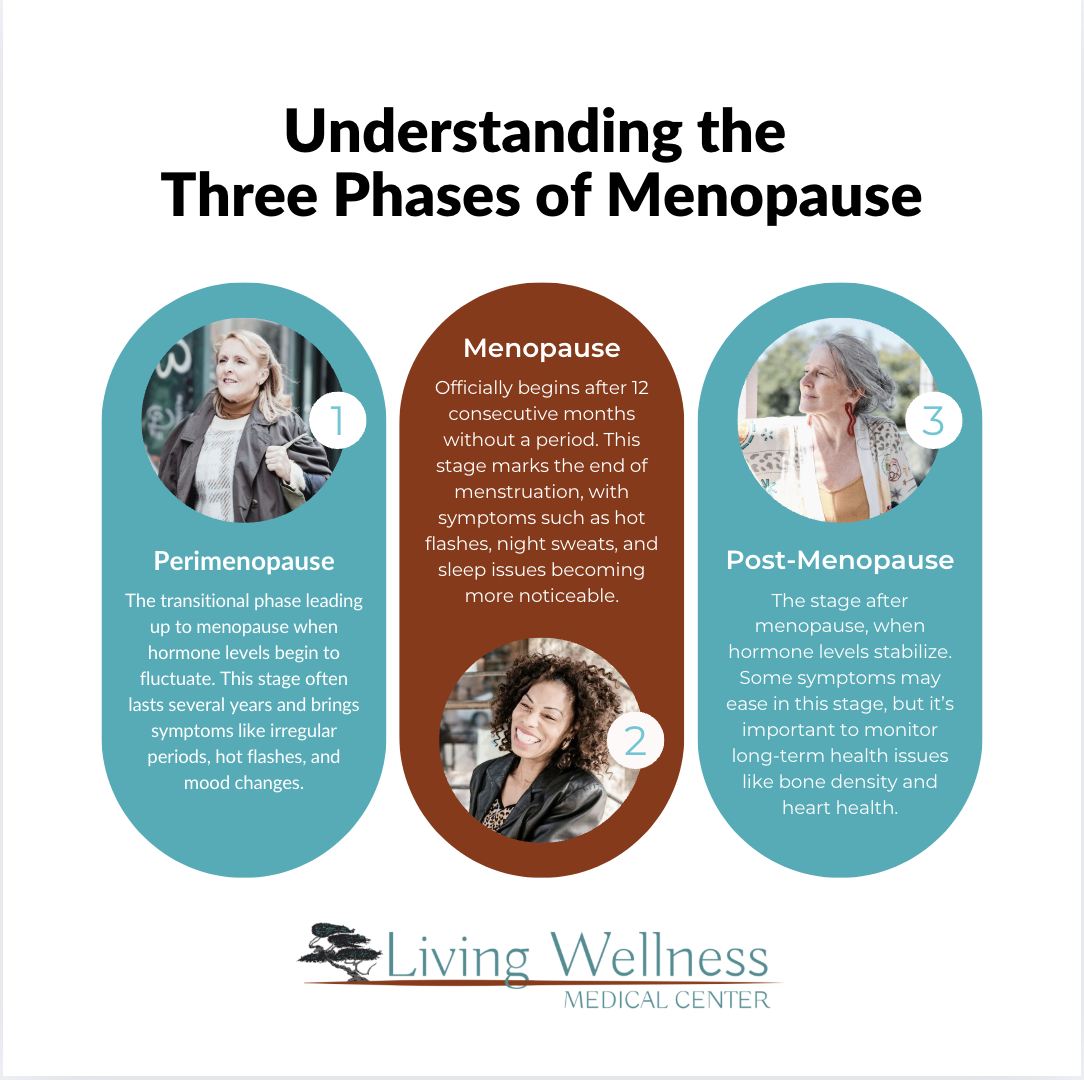 Living - Understanding the Three Phases of Menopause Menopause is a ...