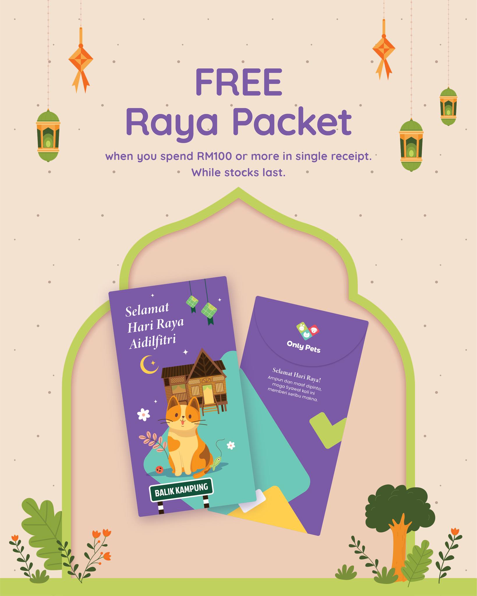 Only - 🐾 Raya lagi meriah dengan Only Pets! 🎉 Dapatkan sampul Raya ...