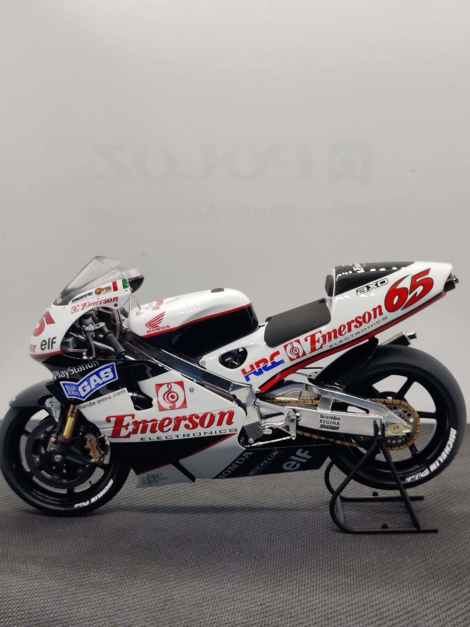 00 Honda NSR 500 team Pons #65 1/12 Tamiya #hondahrc #hondansr500