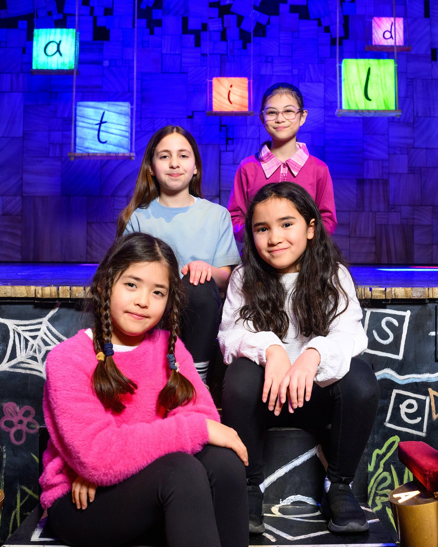 loveofmusicals - Meet the new Matildas! Suki Hillier, Mia Rogers and ...