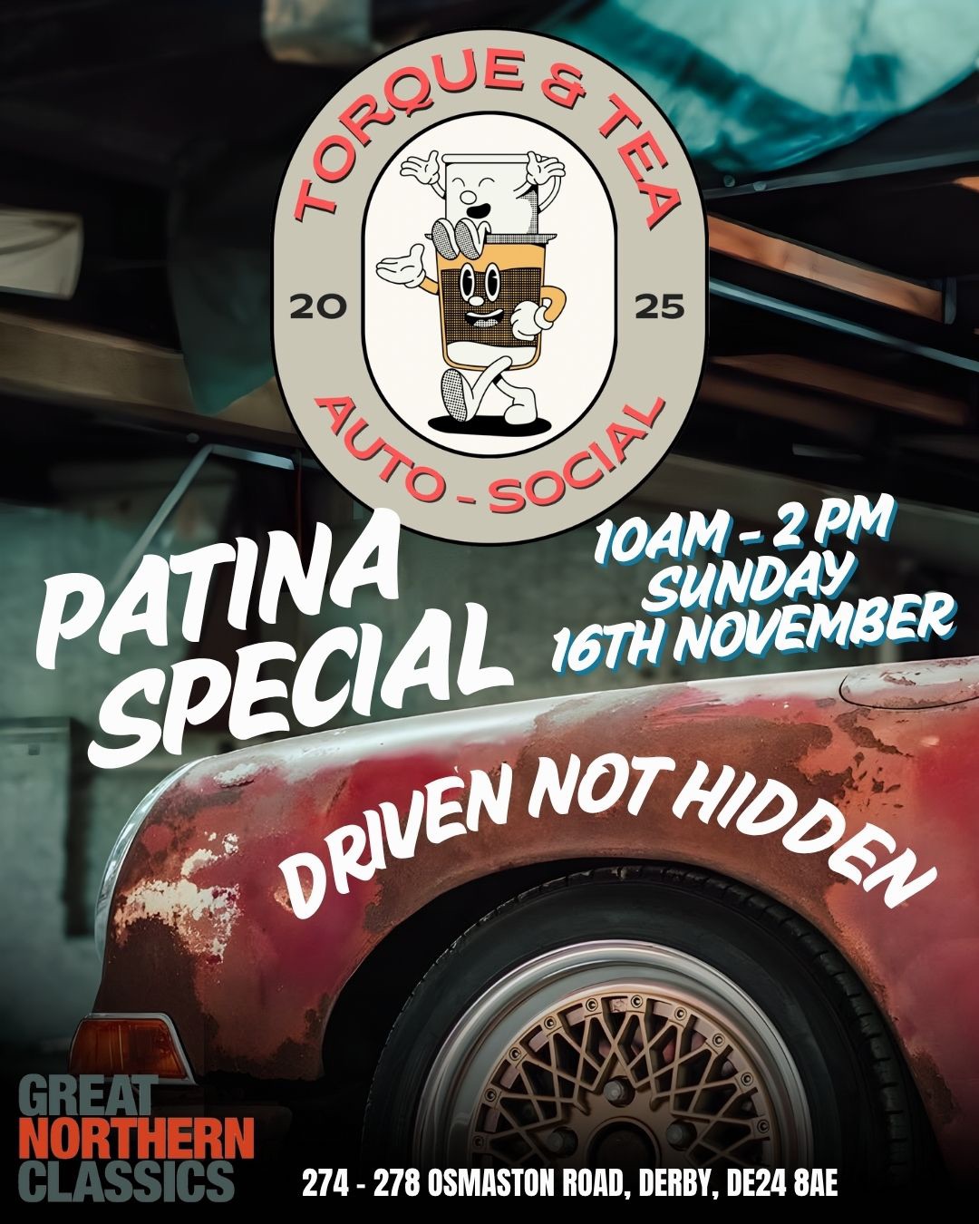 Torque & Tea - Patina Special
