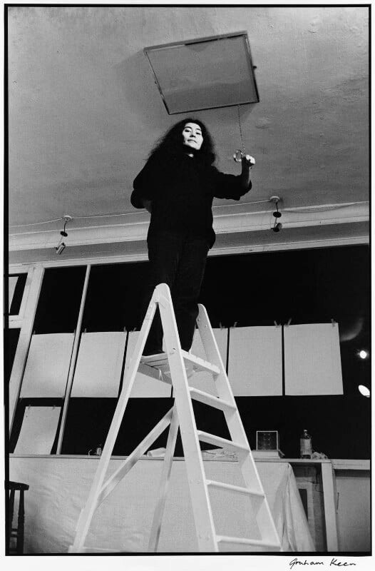 CEILING PAINTING (YES PAINTING), 1966 Unfinished Paintings and