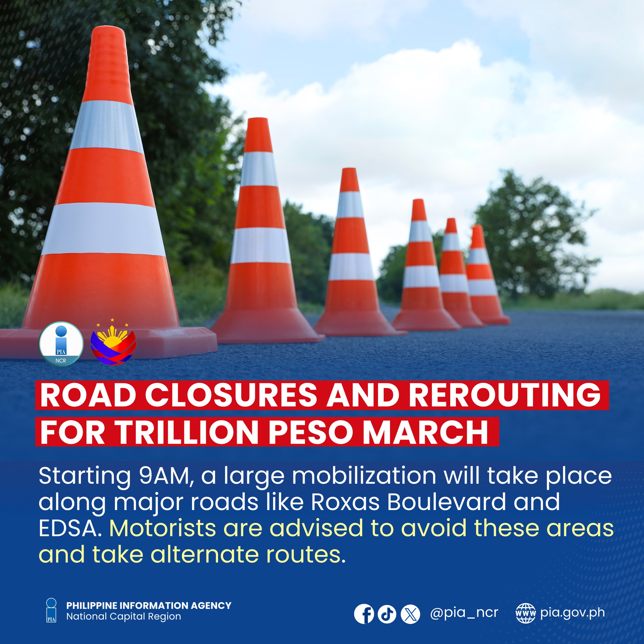 Heads up, motorists! 🚦Starting 12:01... - PIA Metro Manila | Facebook