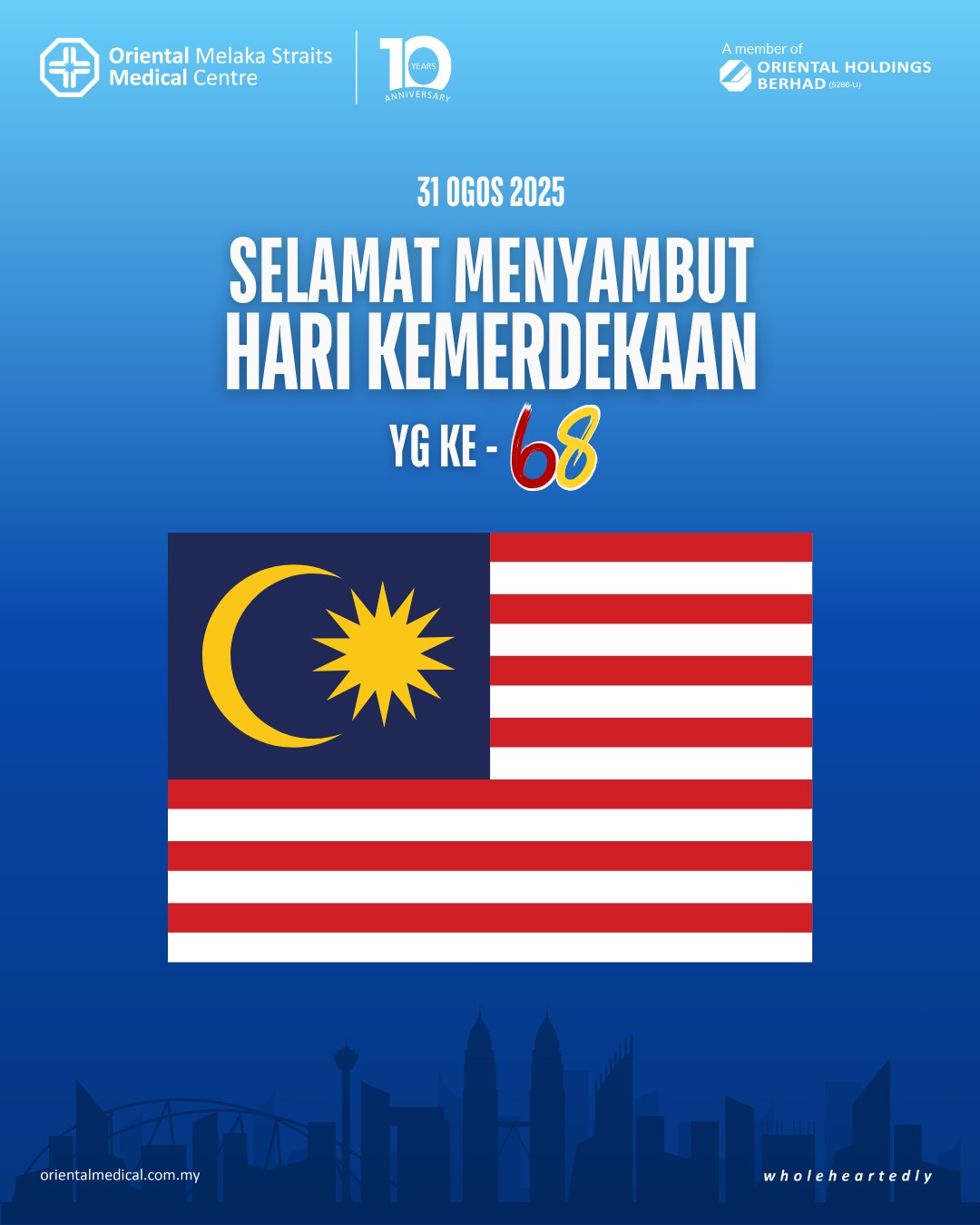 Oriental - 🇲🇾 Merdeka! Merdeka! Merdeka! As we celebrate Malaysia’s ...