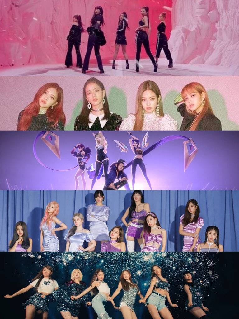 G)I-DLE, BLACKPINK, TWICE, Red Velvet are the only Kpop Girl