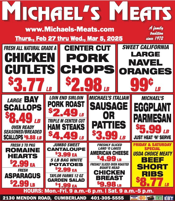 Michael's Meats | Cumberland RI