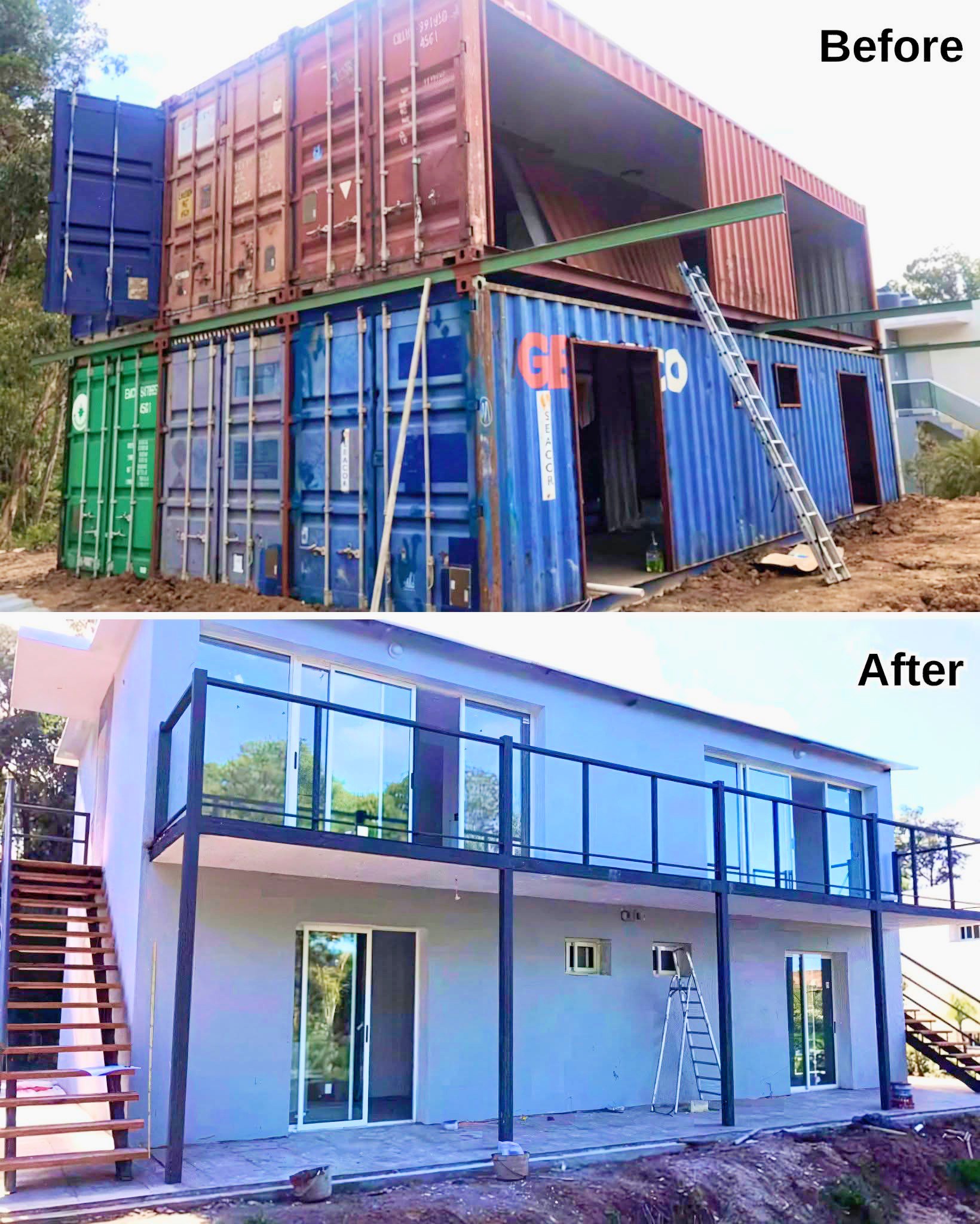 NMR - DO YOU LIKE THIS? 6 Shipping Containers = 2-Story Modern Home ...