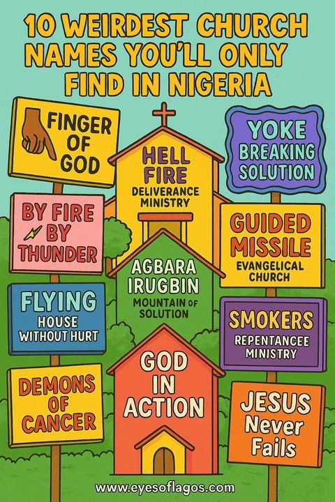 Passiontvng - 10 Weirdest Church Names You’ll Only Find In Nigeria In ...