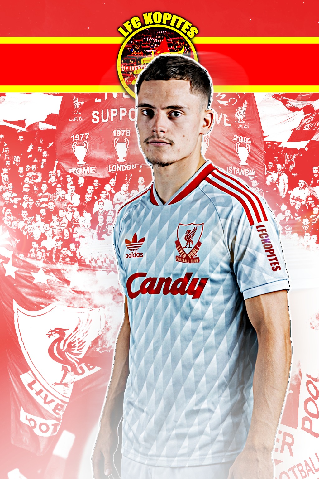 Liverpool FC 1989/1990 Retro Candy Away (L.F.C.retro)