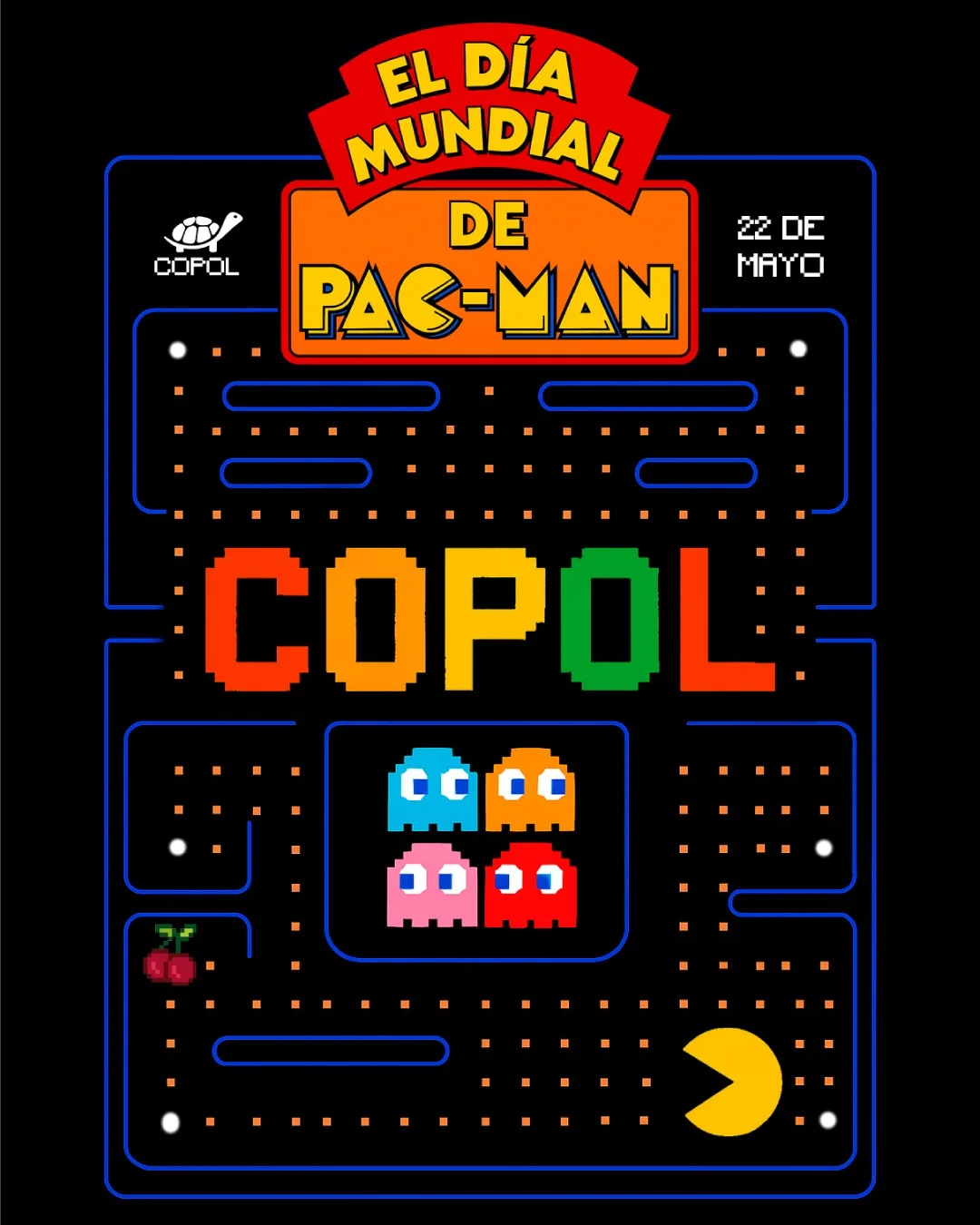 COPOL - 🟡🎮 ¡Feliz Día Mundial de Pac-Man! Un ícono que no solo marcó la ...