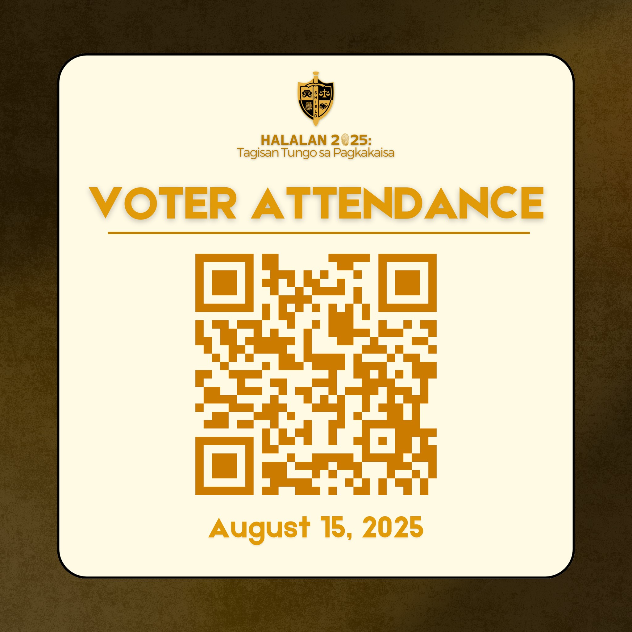 𝐇𝐀𝐋𝐀𝐋𝐀𝐍 𝟐𝟎𝟐𝟓 – 𝐕𝐨𝐭𝐞𝐫 𝐀𝐭𝐭𝐞𝐧𝐝𝐚𝐧𝐜𝐞 📢 Done voting? Submit your voter ...