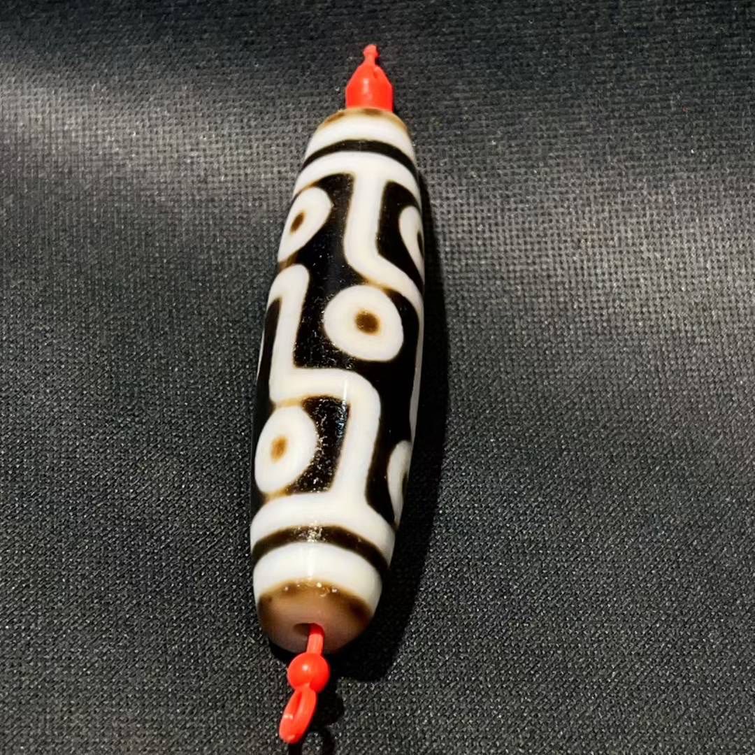 聚缘古法系列九眼天珠，尺寸：49.5*13mm、特价💰269