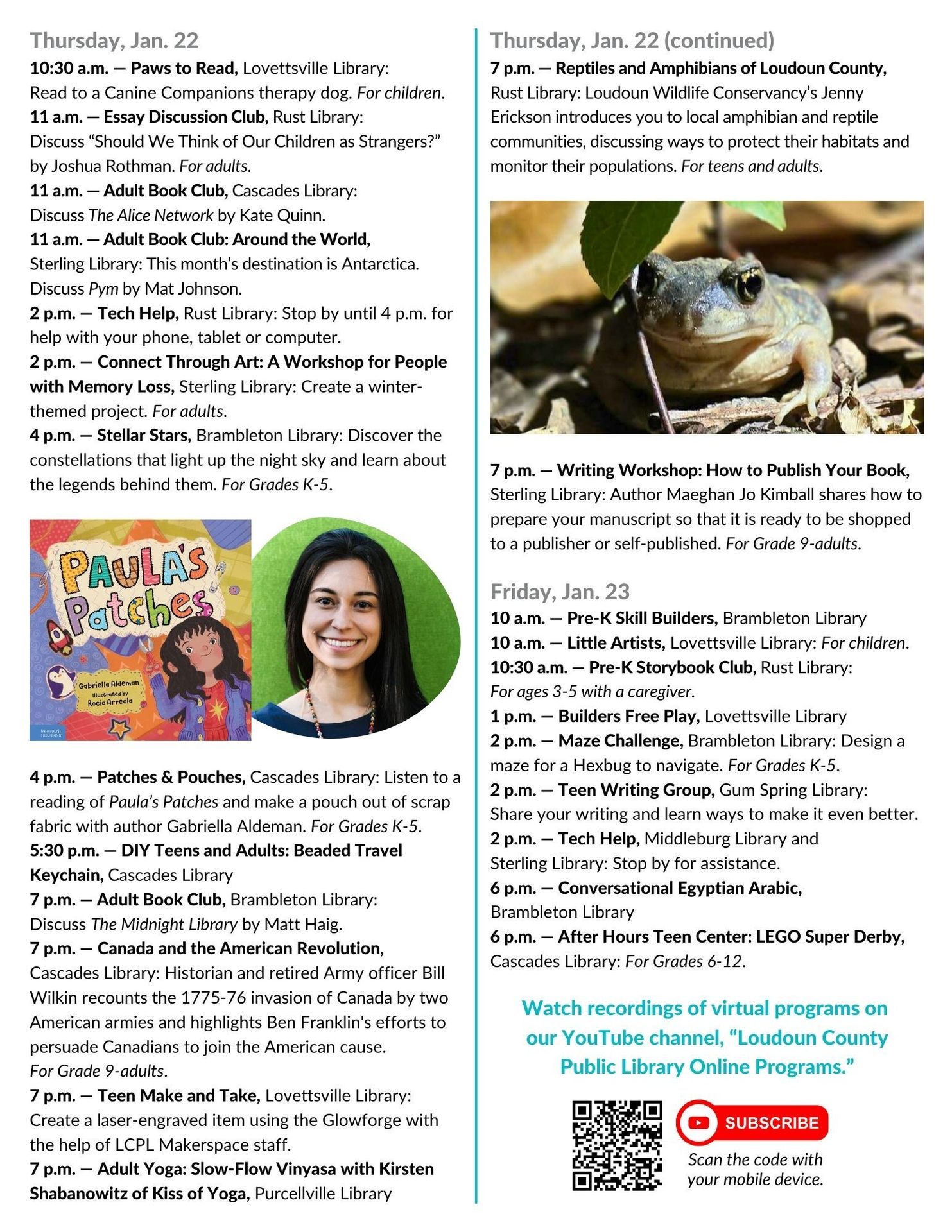 Gum - This week, meet the reptiles and amphibians of Loudoun County ...