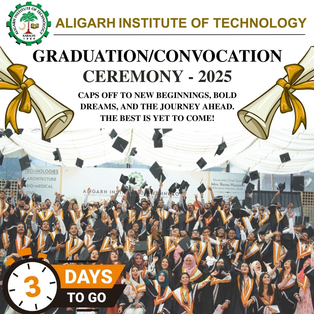 🎓 Just 3 Days to Go!... - Aligarh Institute of Technology | Facebook