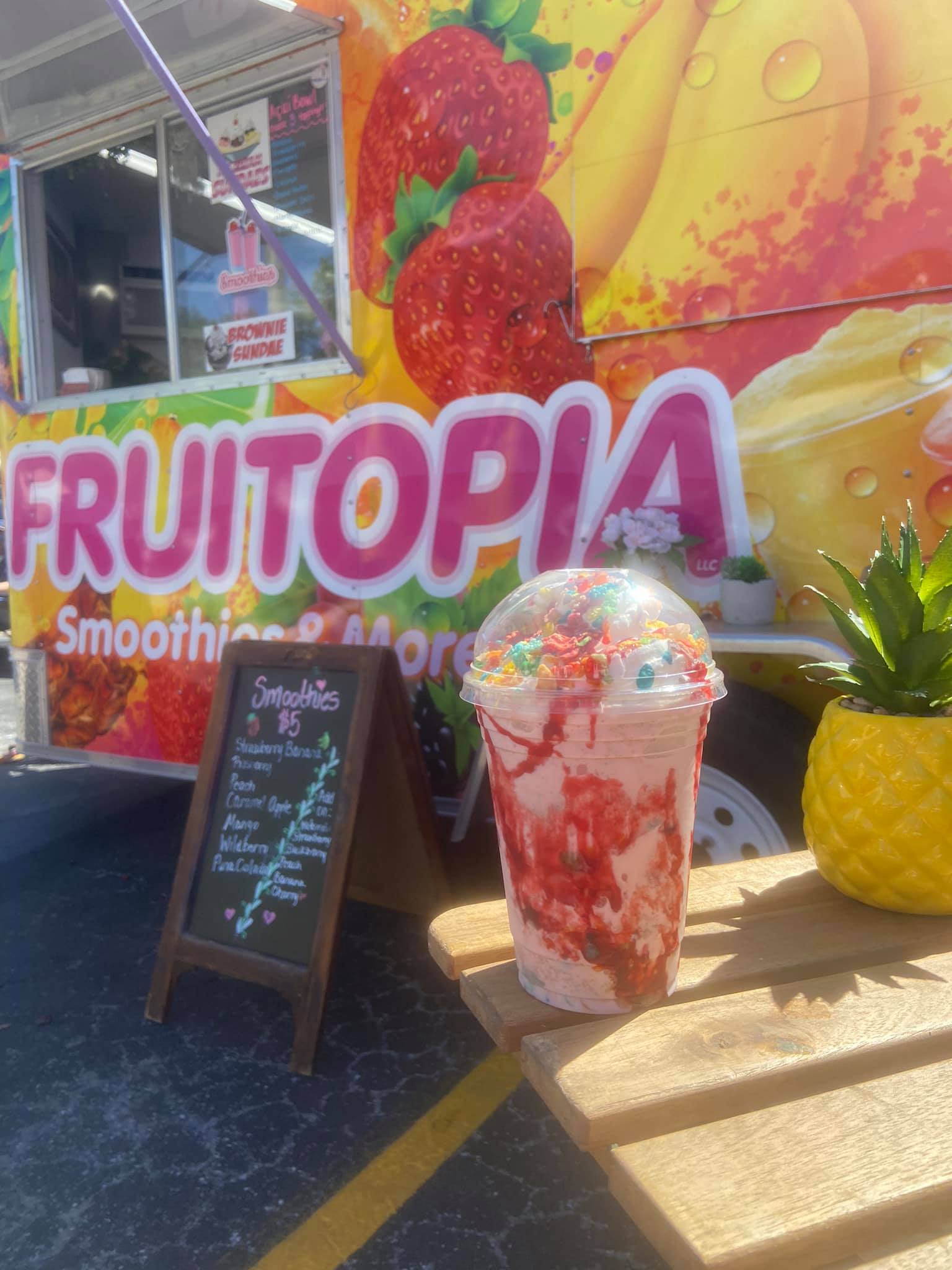 Fruitopia, LLC - New menu item fruity pebbles shake!
