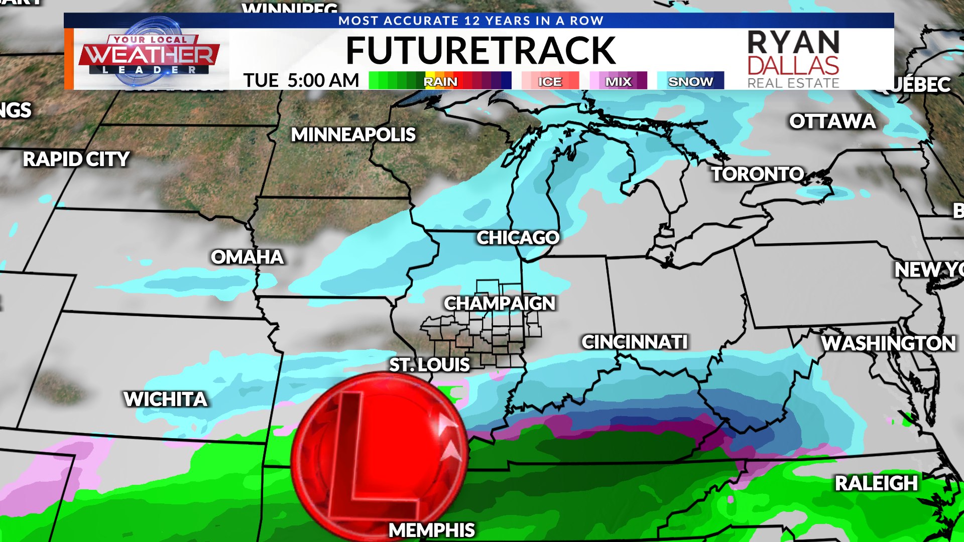 SYSTEM #1: looks to arrive... - Meteorologist Jacob Dickey