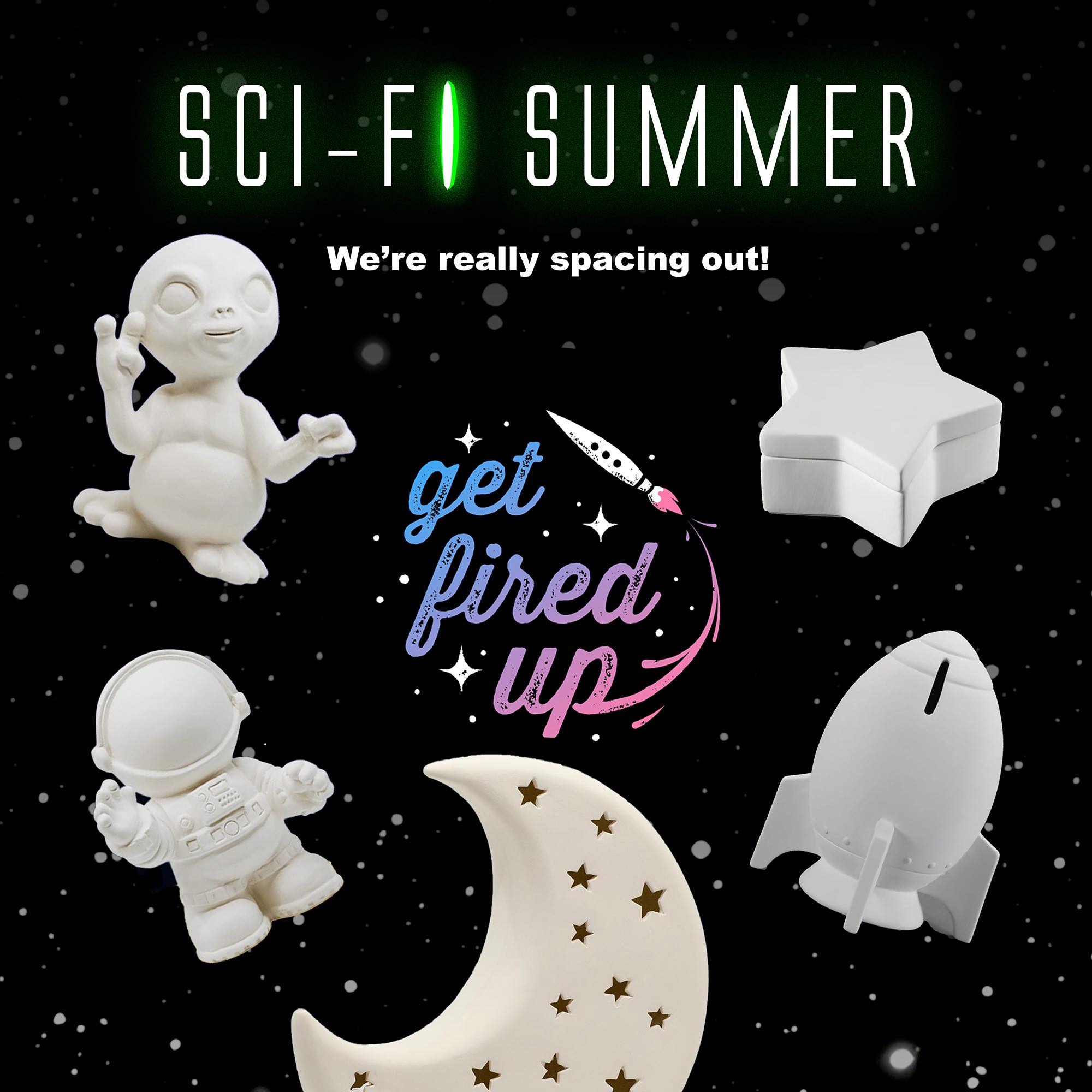 👽👽👽 The Alien Warrior Ceramic Cookie Jar has been restocked