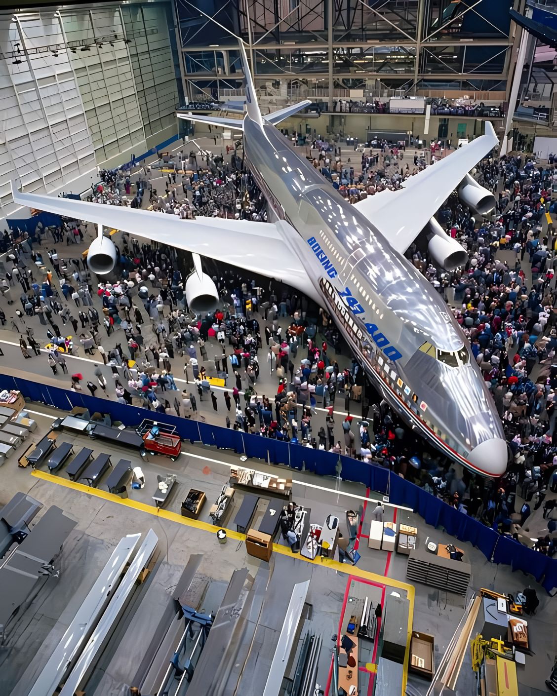 Aircraft - A proud moment in aviation history—captured at the Boeing ...