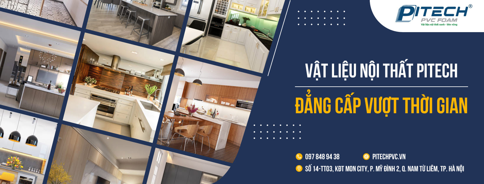 Ván gỗ nhựa Pitech - PVC FOAM