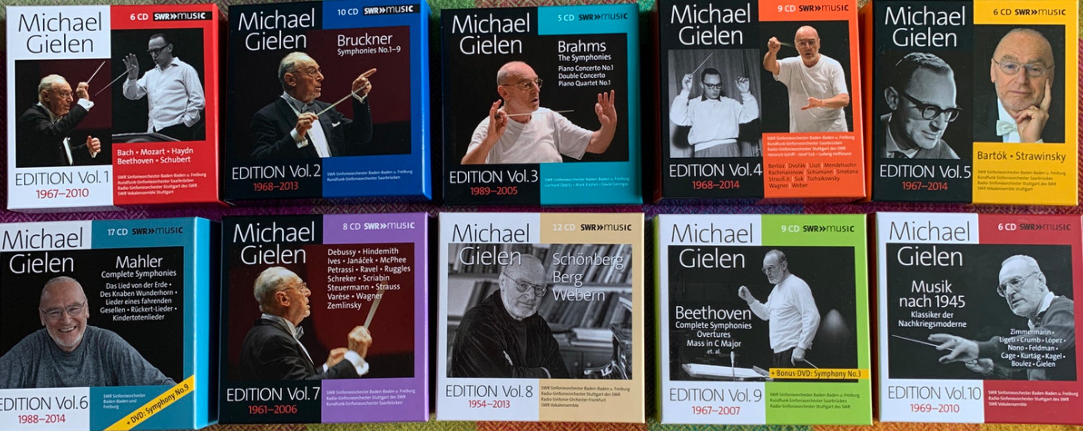 Michael Gielen's powerful Mahler cycle with SWR Sinfonieorchester
