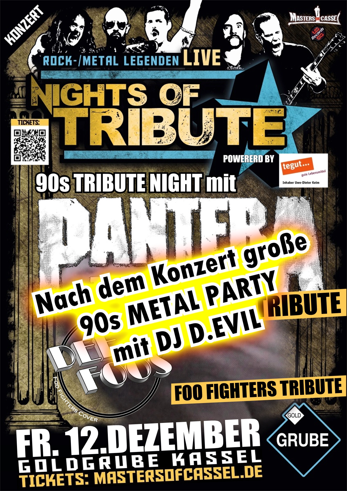 Masters - Nach dem Nights of Tribute Vol. V: THE ART OF PANTERA + DEE ...