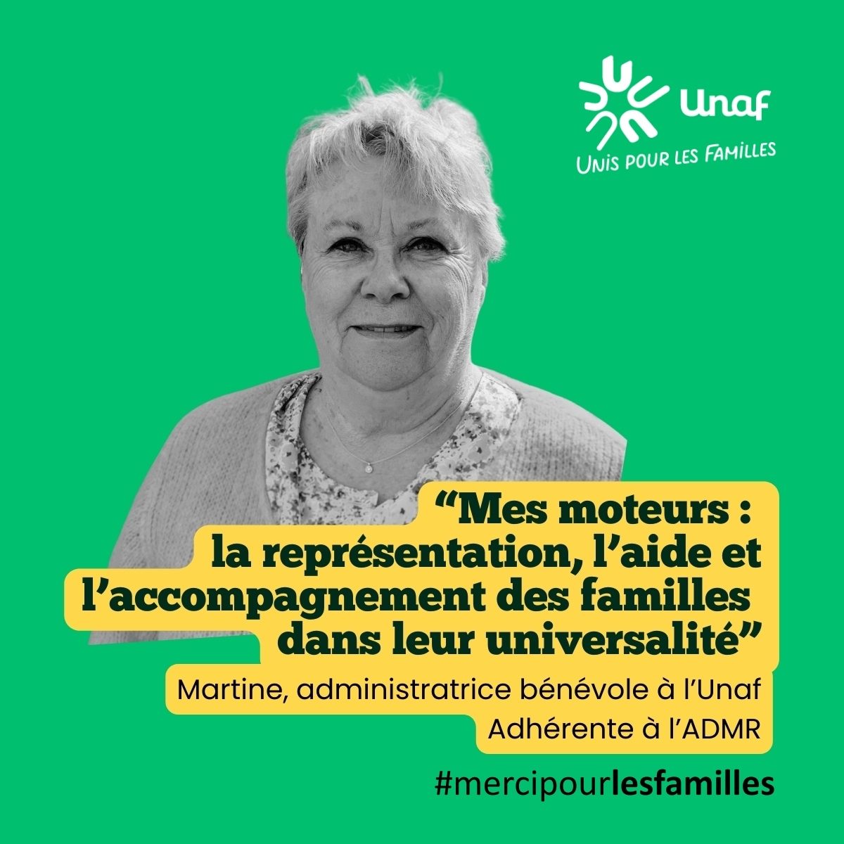 Merci pour les familles