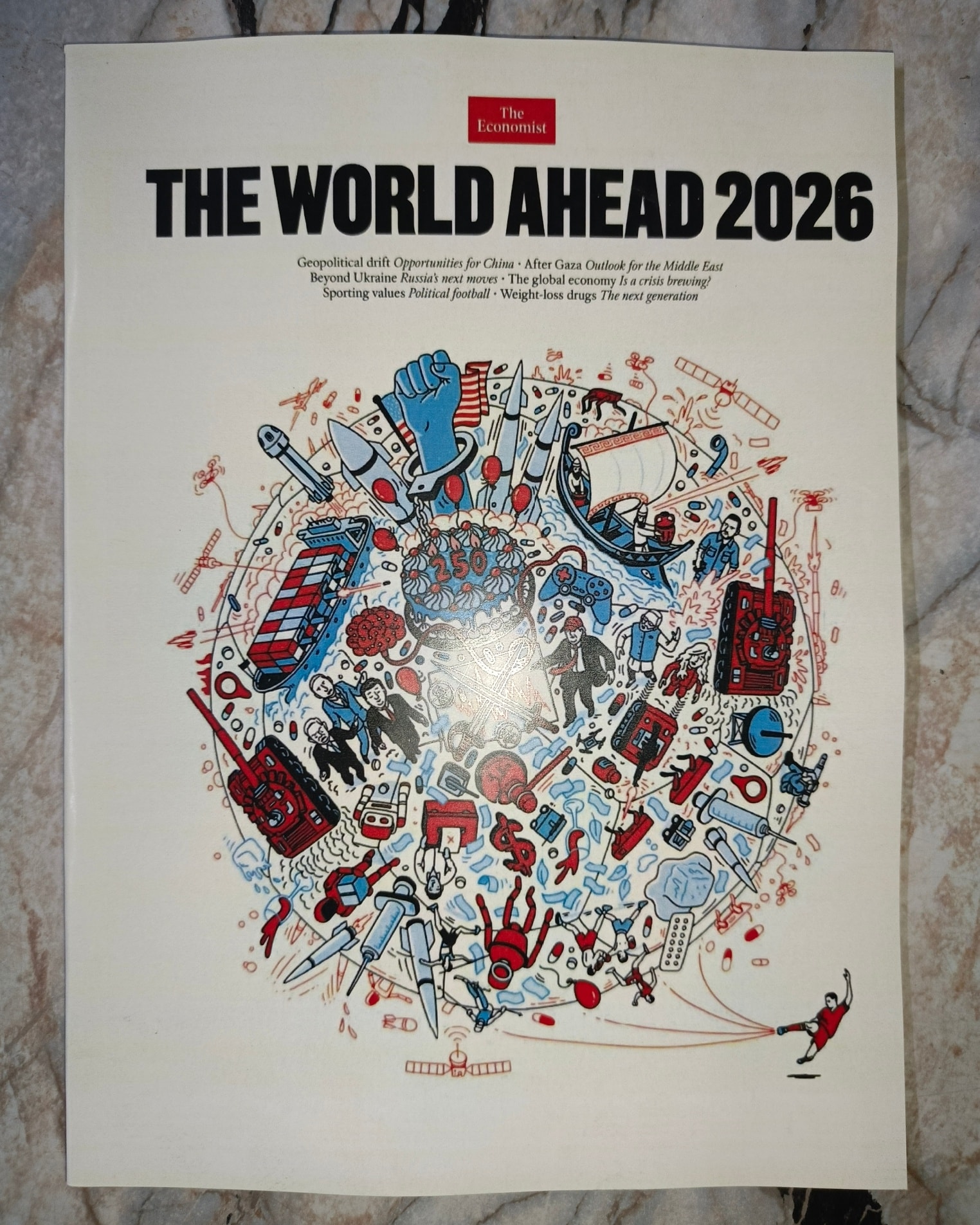 The Economist's World Ahead 2026 full color edition