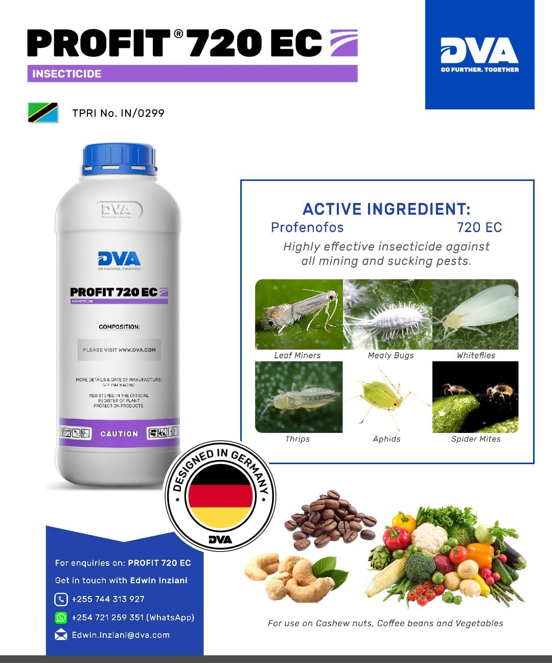 DVA - PROFIT 720 EC is a highly effective insecticide... | Facebook