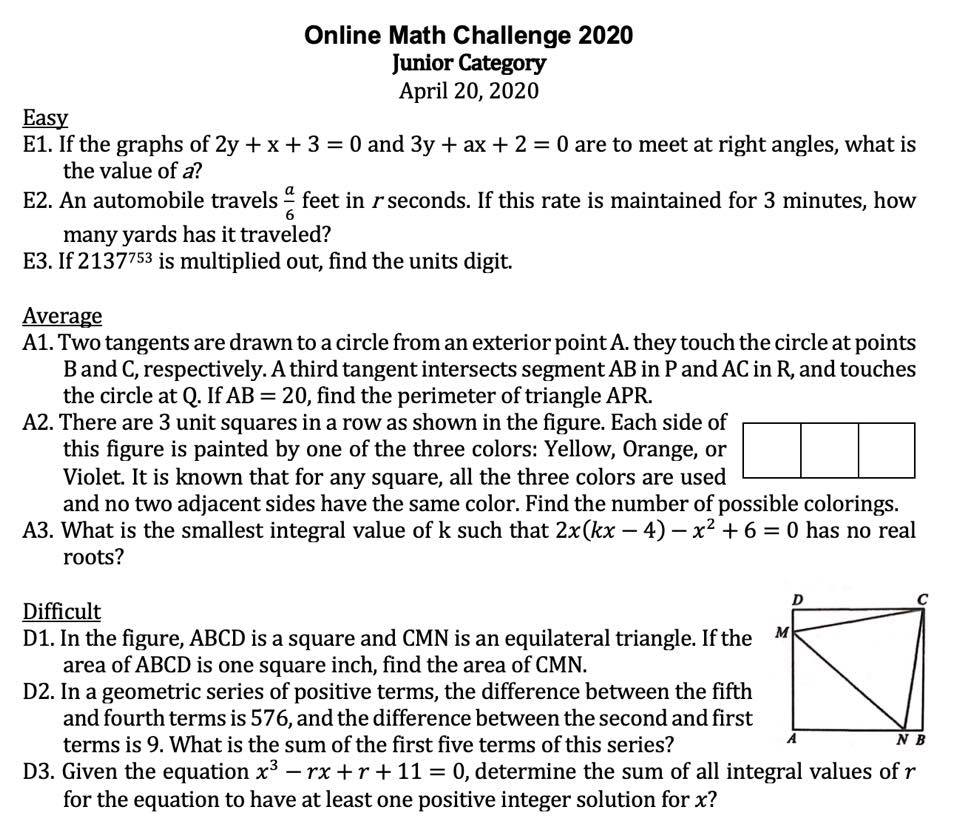 This is the day, junior mathletes!... - Pisay Caraga MATHinic | Facebook
