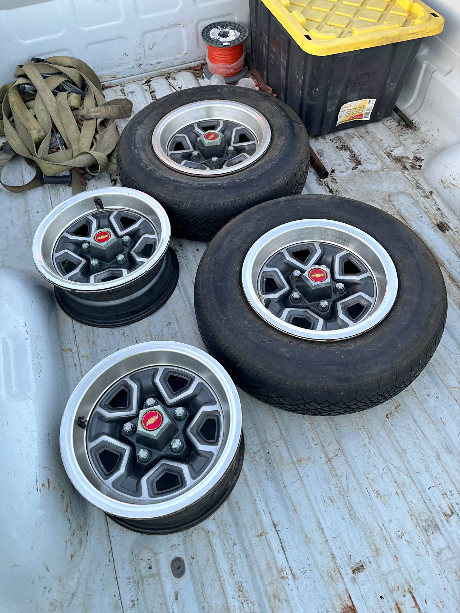 80s Chevy rally rims - Car Wheels, Tires & Parts - New Milford ...