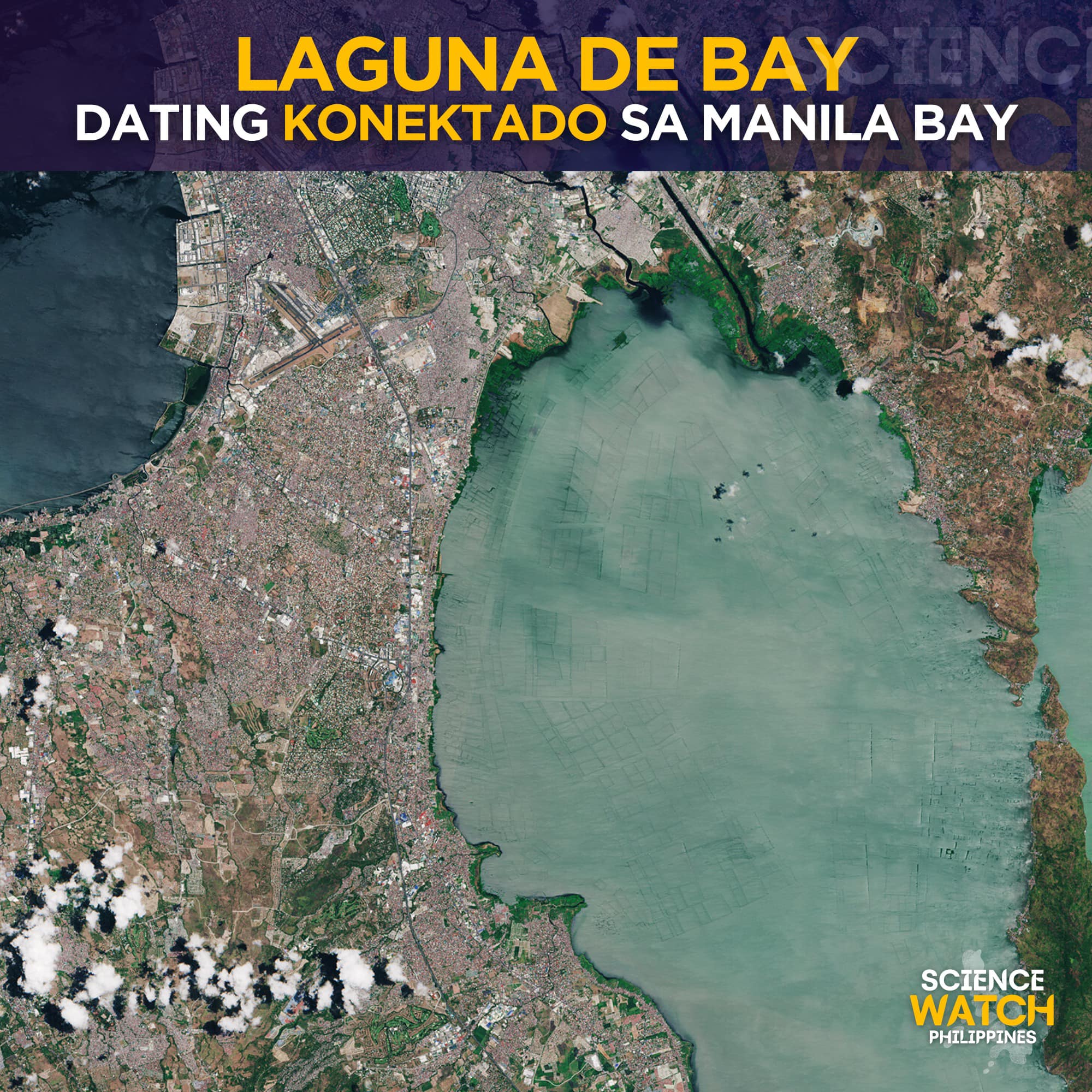 Philippines - LAGUNA DE BAY, DATING KONEKTADO SA MANILA BAY, HANGGANG ...