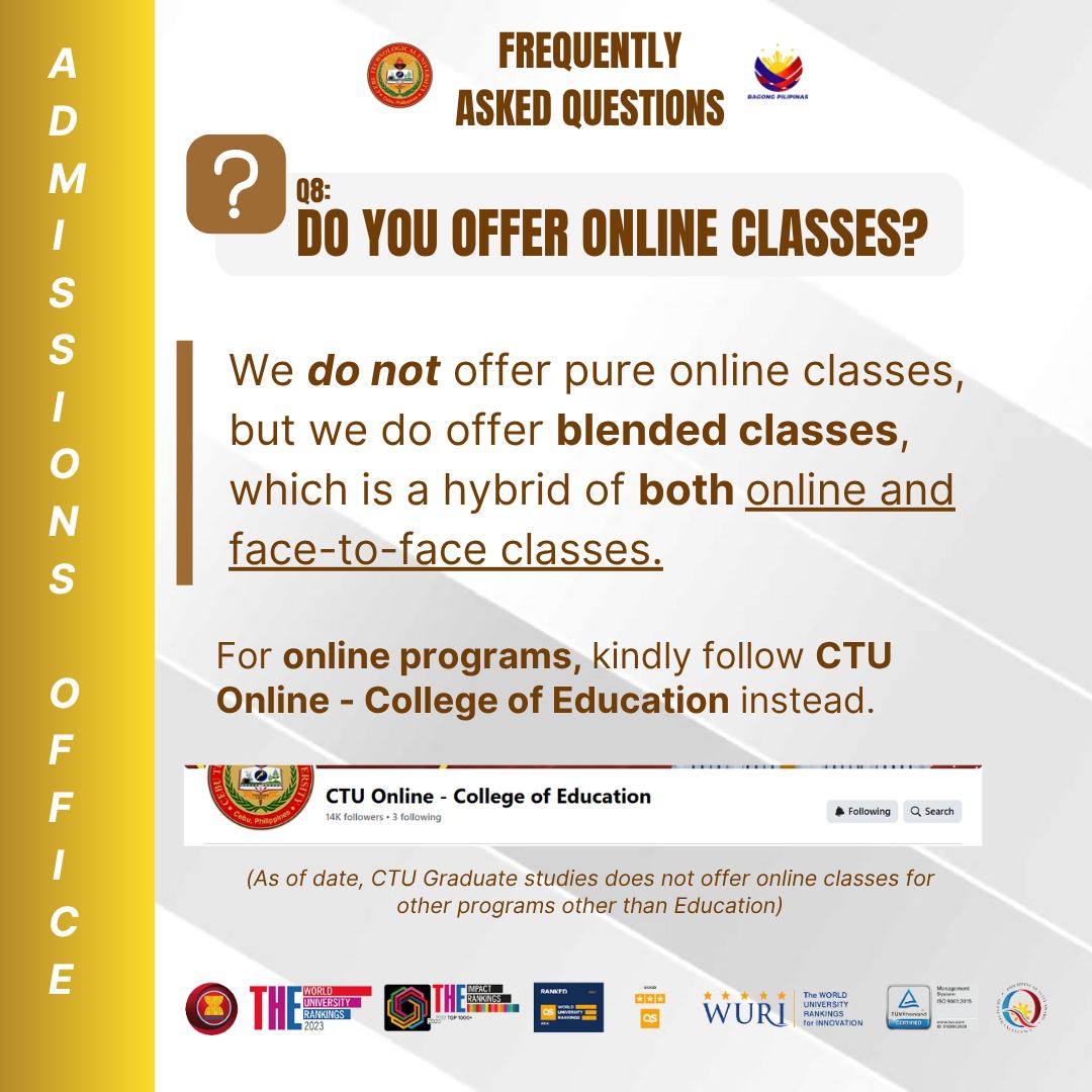 CTU MAIN... - CTU MAIN Graduate School Admissions Office
