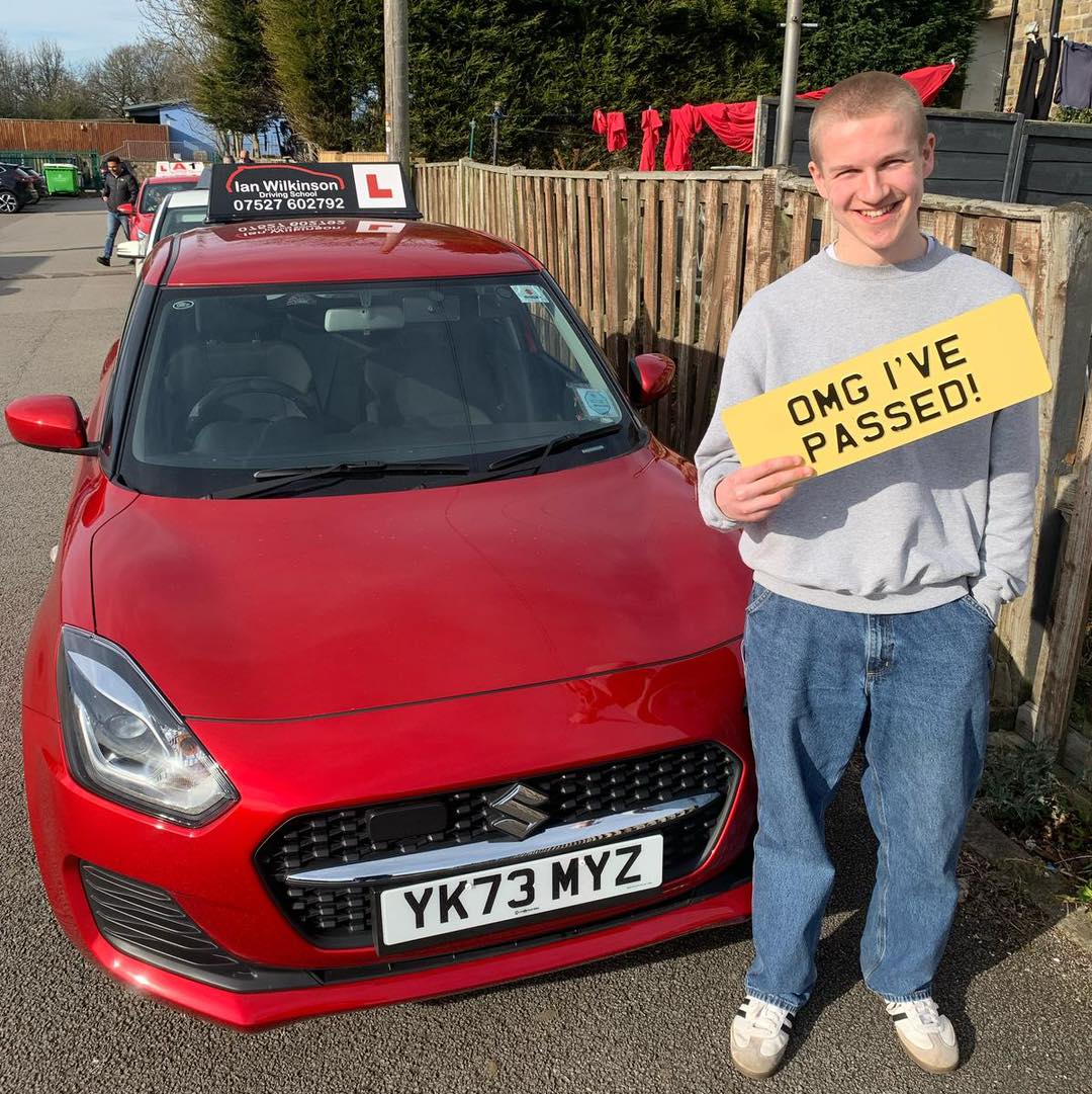 Ian - Congratulations to Billy who passed his test today #first time ...
