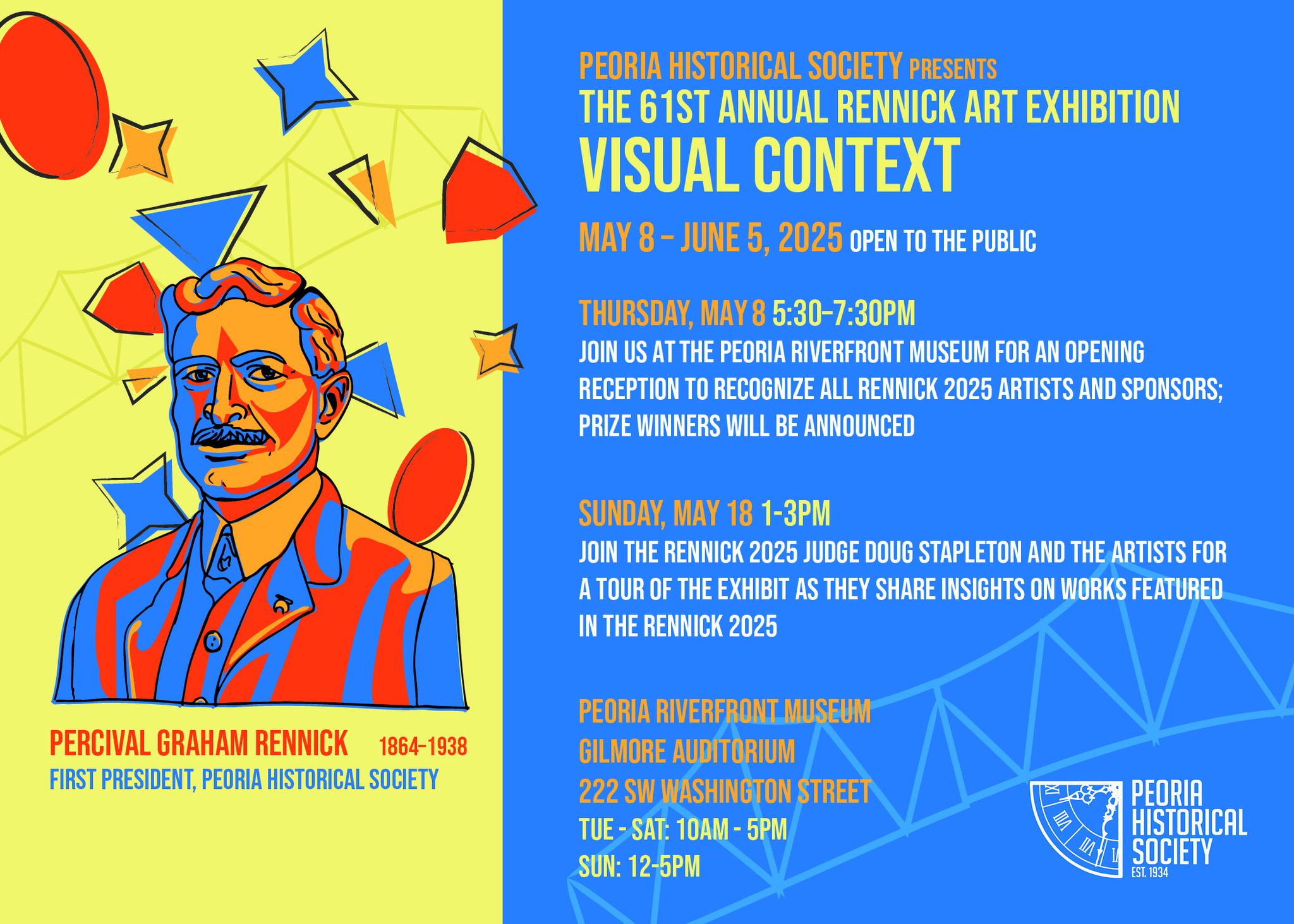 Peoria - **Opening Reception** Join us Thursday, May 8 as we gather to ...