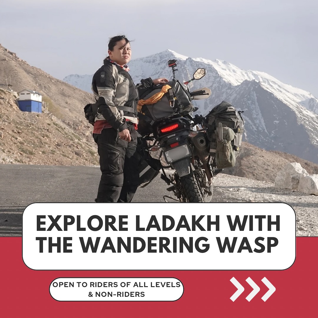 🏍️ Ride Ladakh: Push Your Limits,... - The Wandering Wasp | Facebook