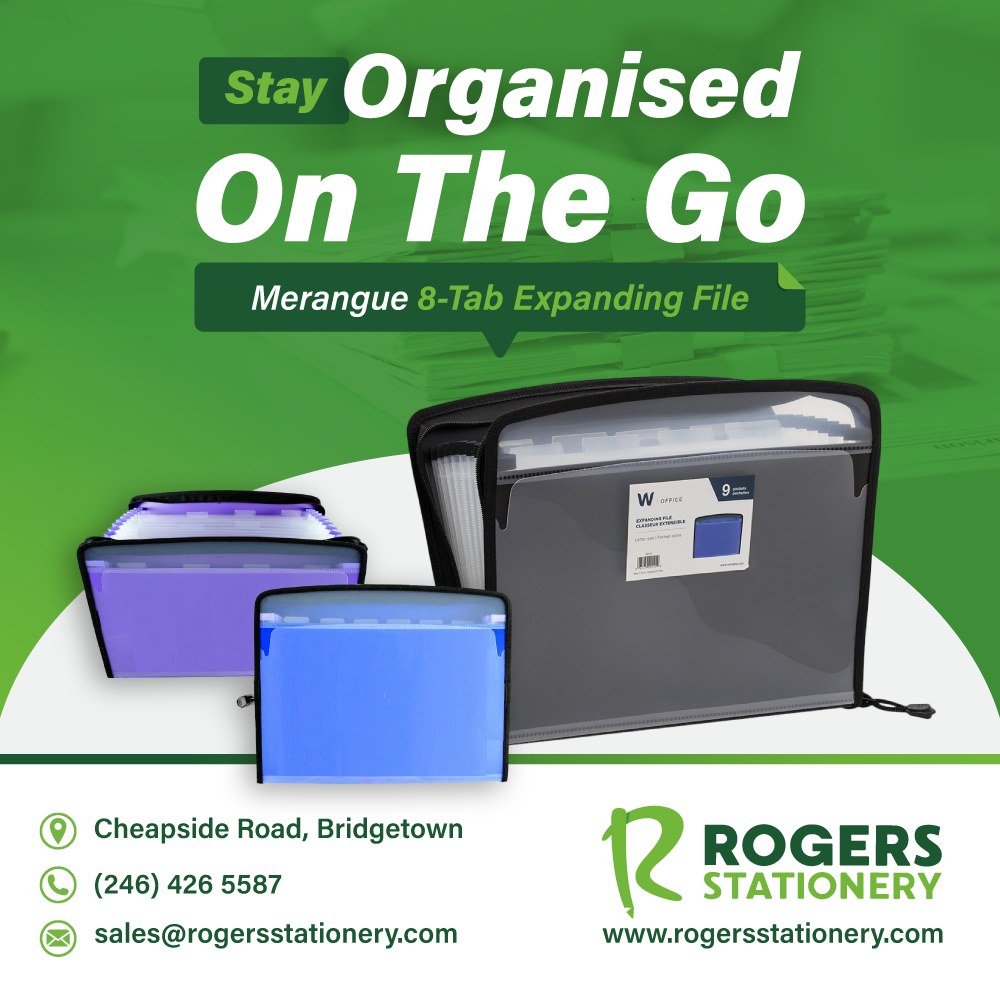 Rogers - 📂 Stay organised on the go with the Merangue 8-Tab Expanding ...