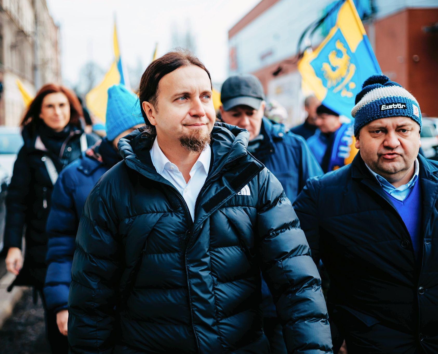 Łukasz - Wczoraj Rybnik odwiedził Grzegorz Braun i szczuł na śląskich ...