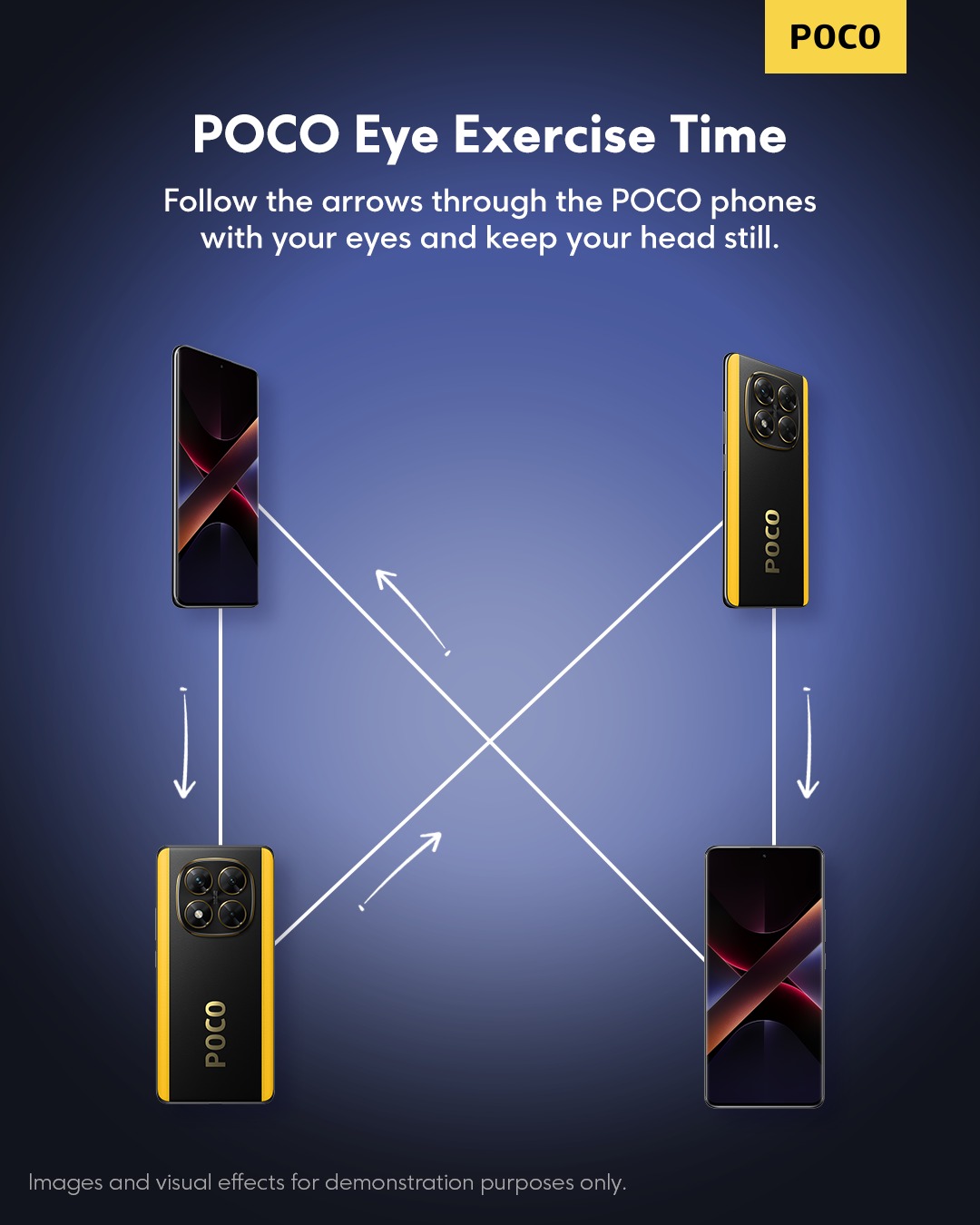 POCO - 👀 ถึงเวลาบริหารสายตา! พร้อมบริหารสายตากับ POCO กันมั้ย? แค่มอง ...
