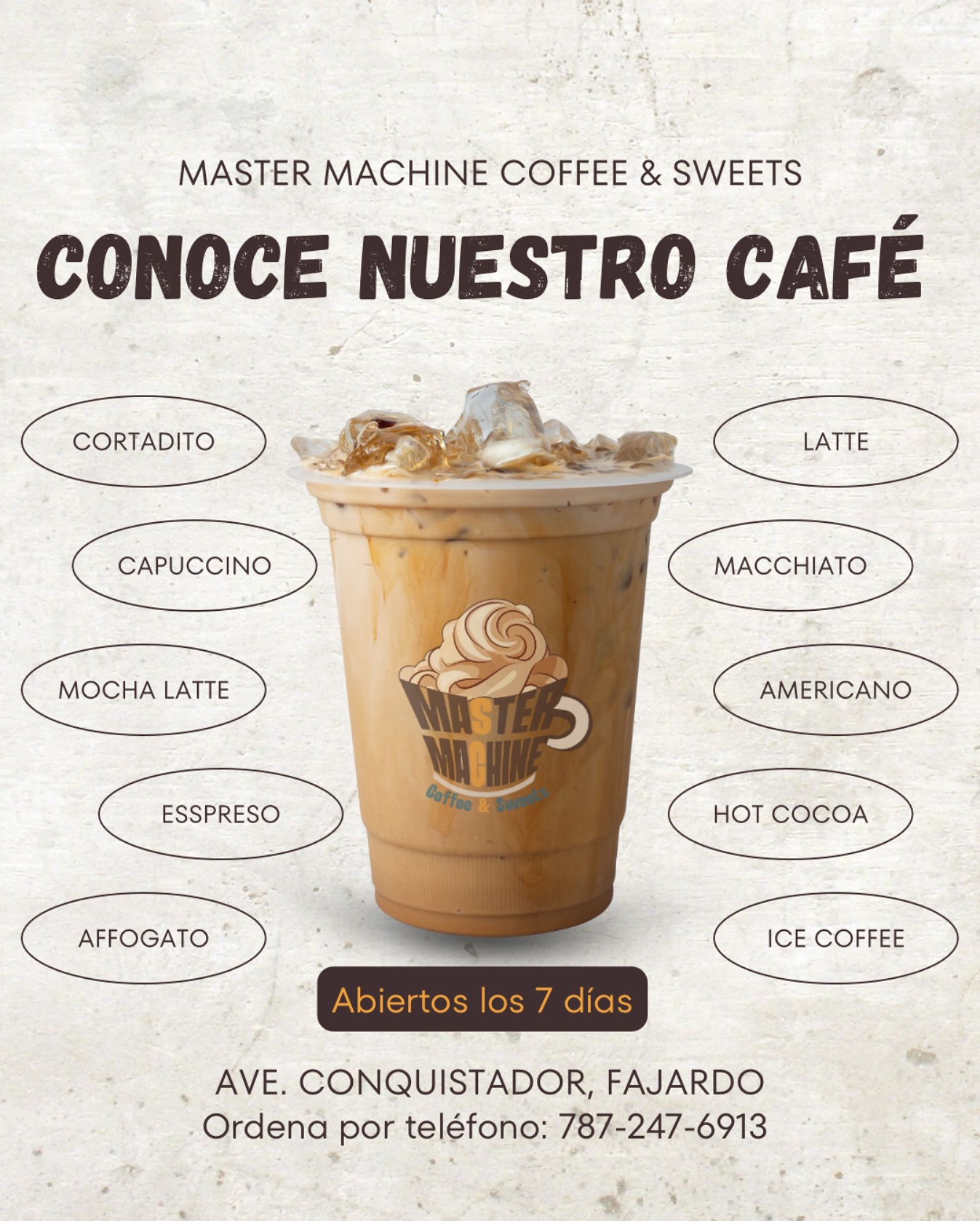 Master Machine Coffee and Sweets | Fajardo