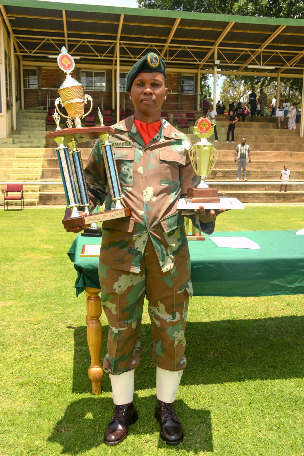 SA - Second Lieutenant Rammutla has defied the odds and shattered ...