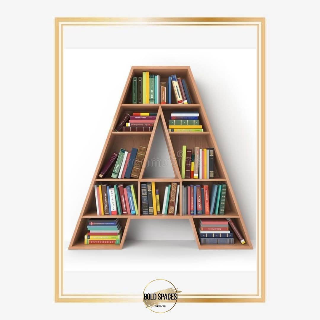 Bold Spaces - ~ 'Alphabet Racks' These Racks come in all... | Facebook